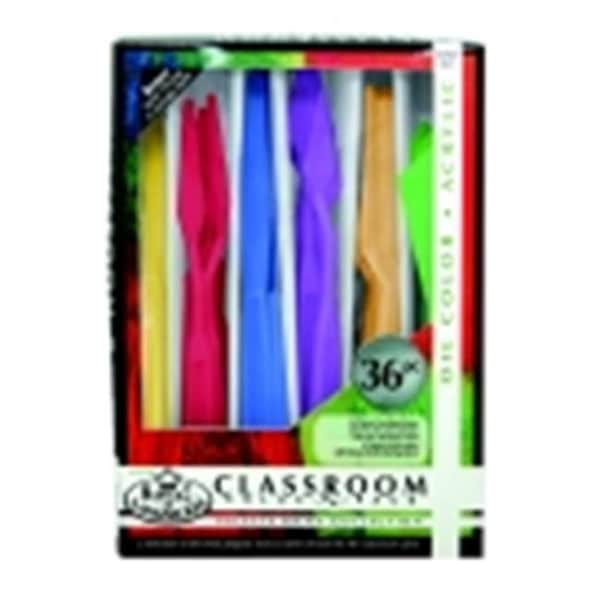 Royal Brush Royal Brush 1289644 Plastic Six Style Palette Knife Classroom Value Pack; Pack of 36 1289644 - main